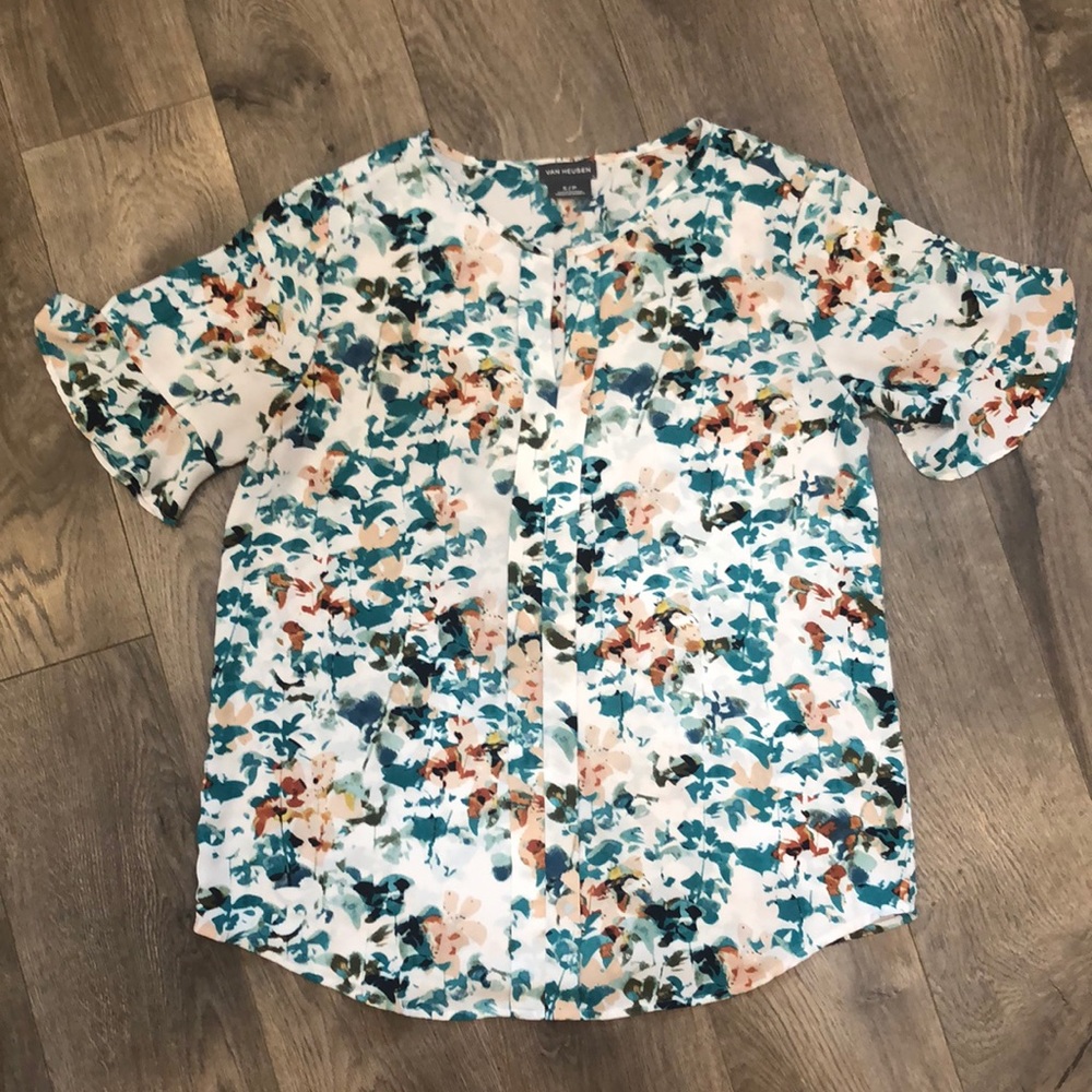 Van Heusen Spring Blouse- Small